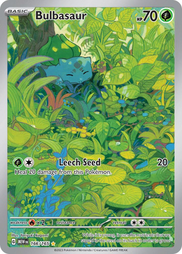 Bulbasaur (166/165) — Scarlet & Violet: 151