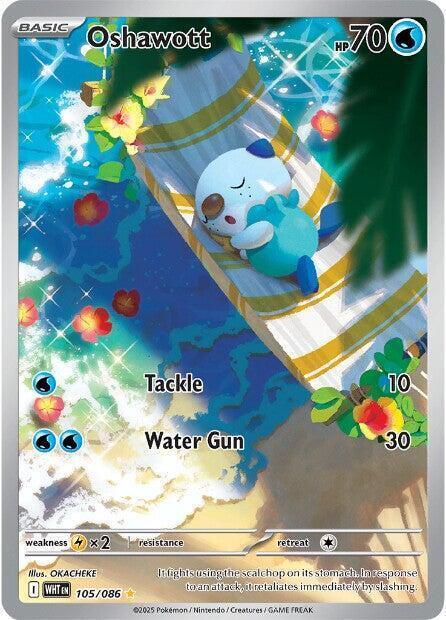 Oshawott (105/086) — Scarlet & Violet: White Flare