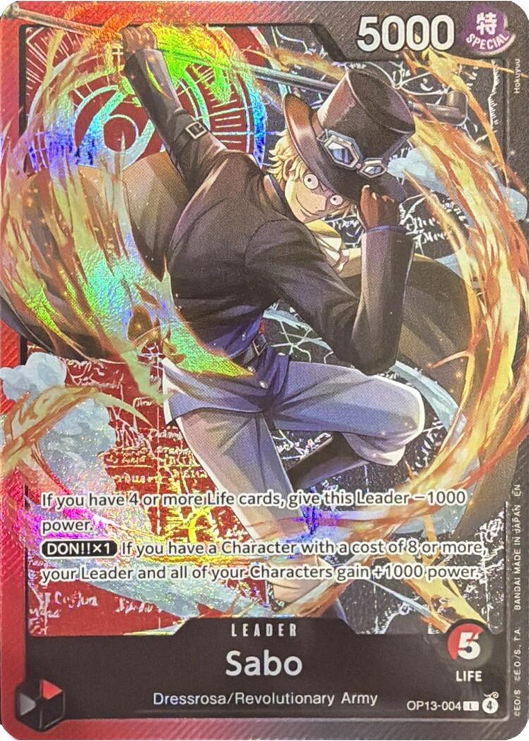 One Piece TCG: Sabo (Sound Loader Ace and Sabo Edition 2026) — Promo Card