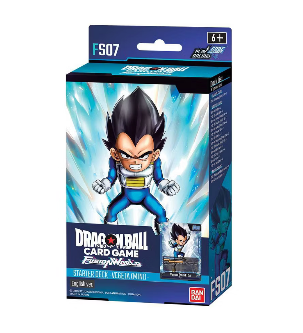 Dragon Ball Super Card Game Fusion World: Starter Deck — Vegeta (FS07)