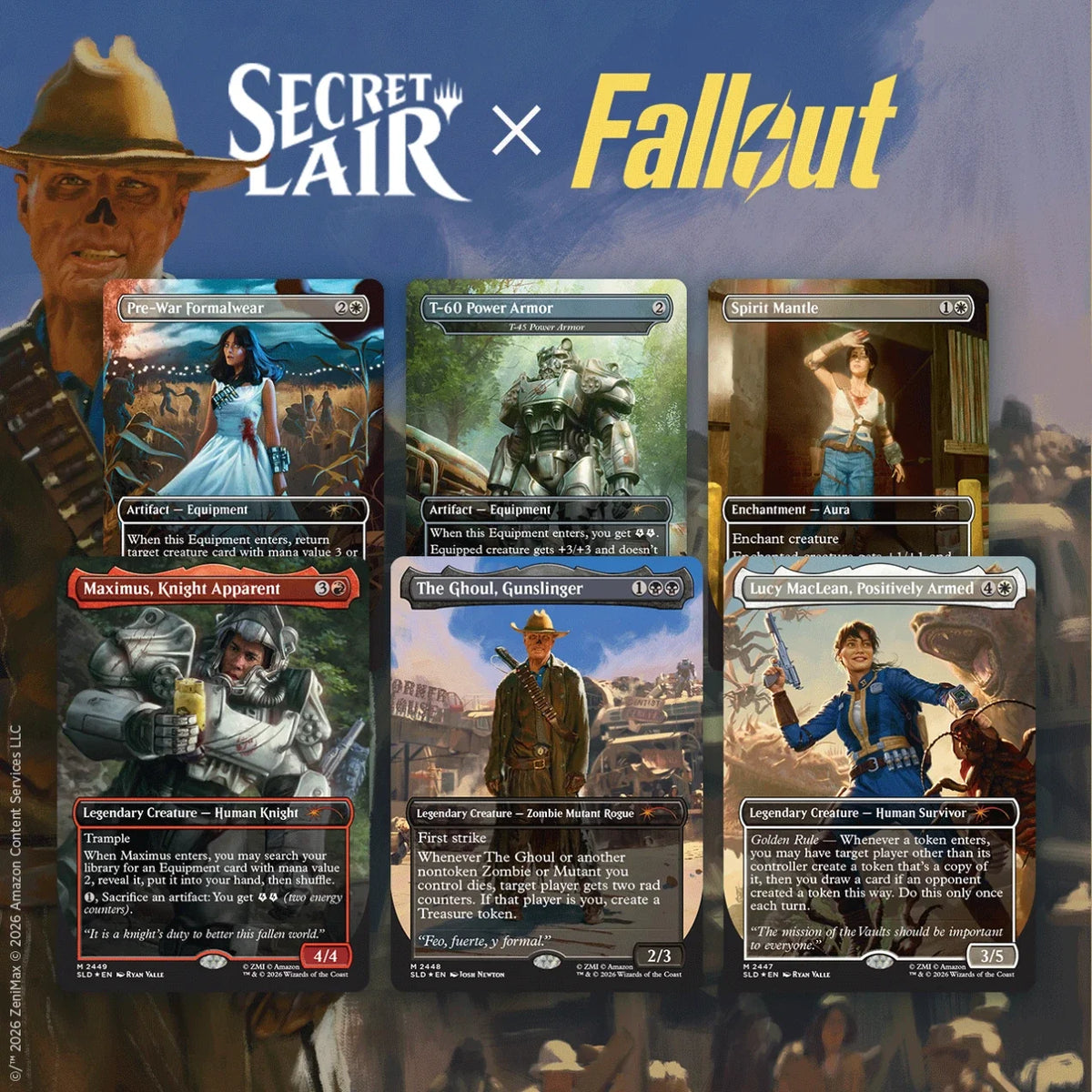 Magic: The Gathering Secret Lair x Fallout: Beyond Vault 33