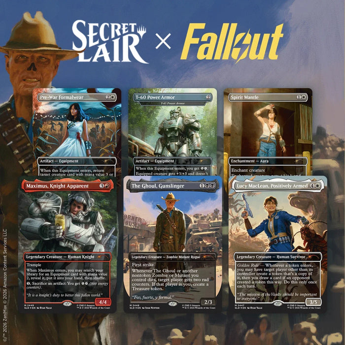 Magic: The Gathering Secret Lair x Fallout: Beyond Vault 33