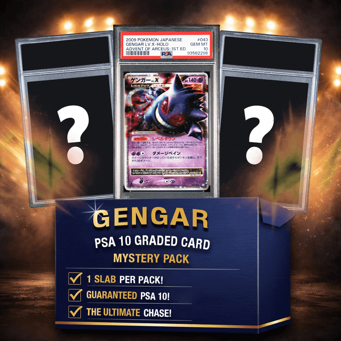 Gengar PSA 10 Graded Pokémon Card Mystery Pack