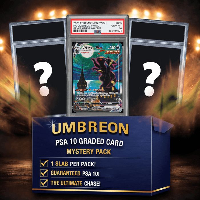 Umbreon PSA 10 Graded Pokémon Card Mystery Pack