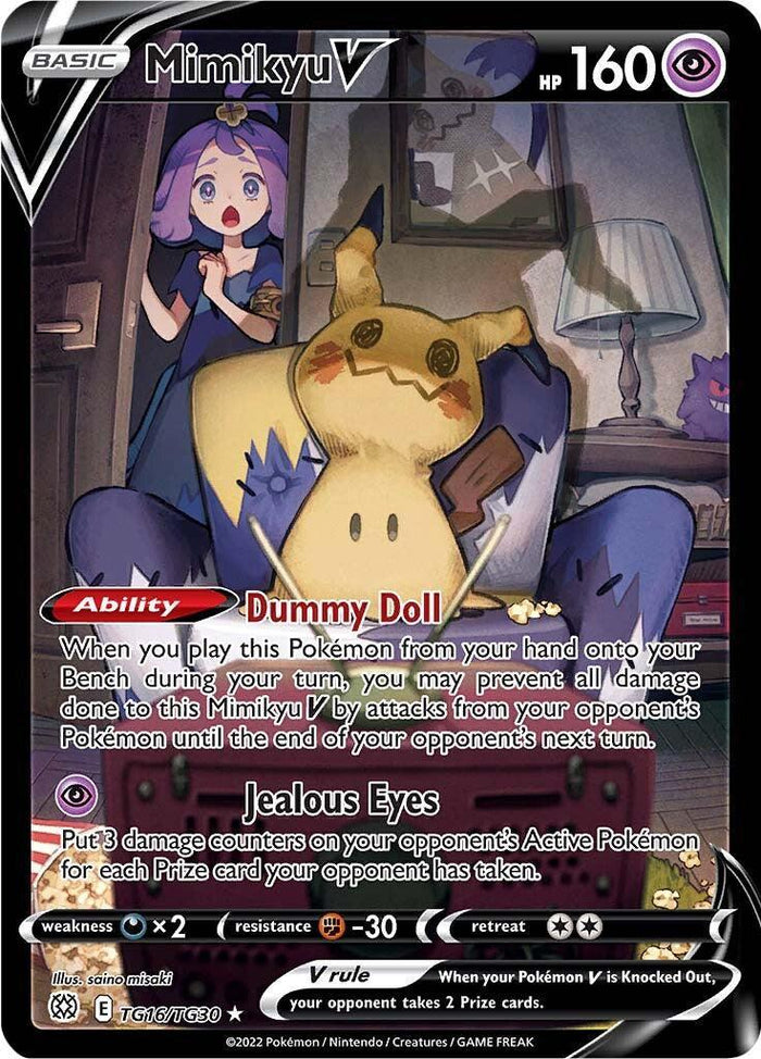 Mimikyu V (TG16/TG30) — Sword & Shield: Brilliant Stars