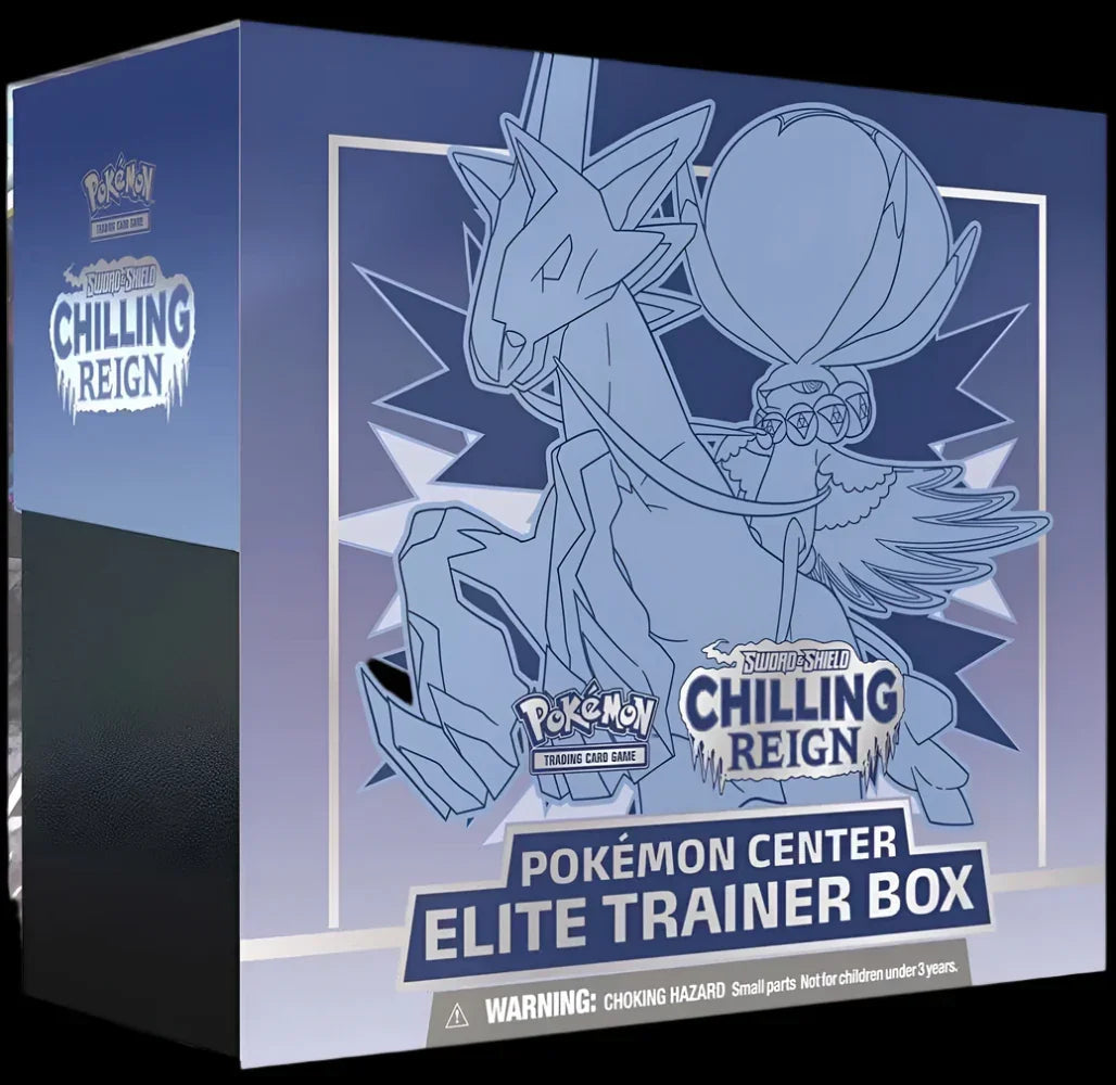 Sword & Shield: Chilling Reign - Elite Trainer Box (Ice Rider Calyrex) (Pokémon Center Exclusive)