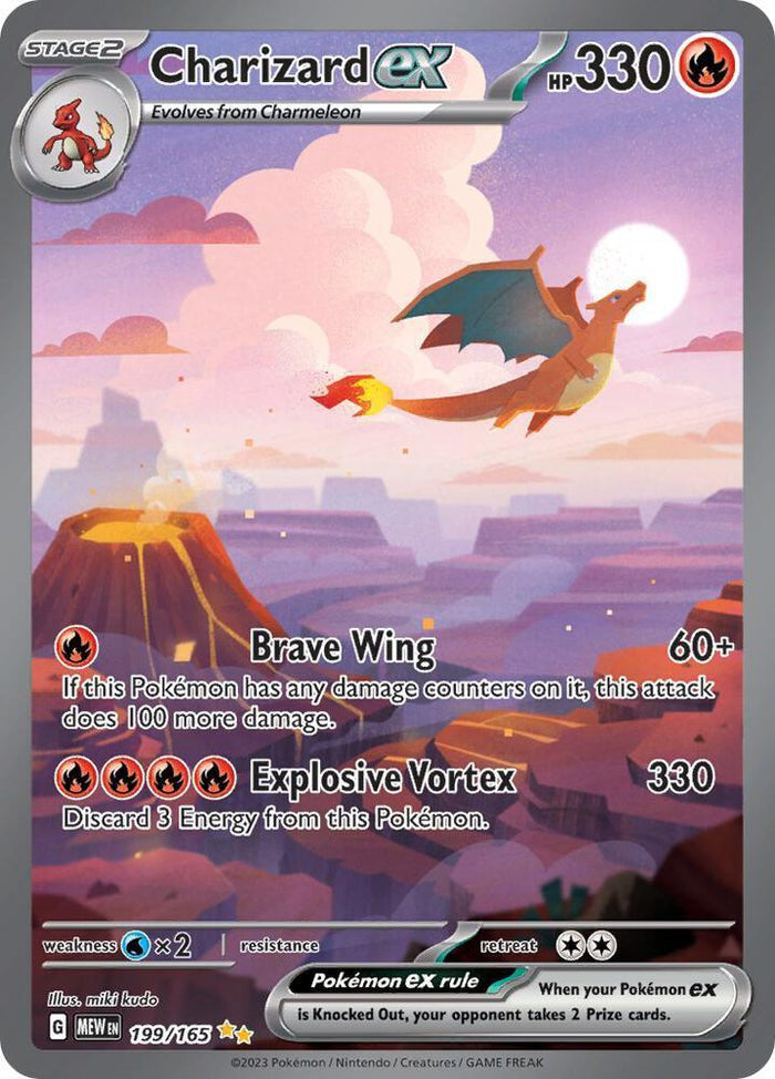 Charizard ex (199/165) — Scarlet & Violet: 151