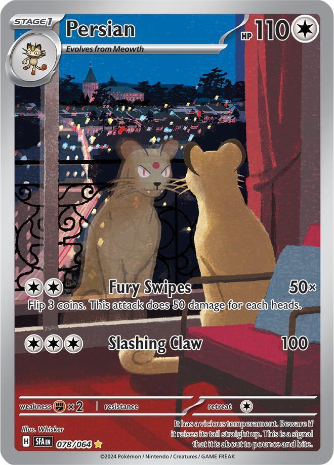 Persian (078/064) — Scarlet & Violet: Shrouded Fable