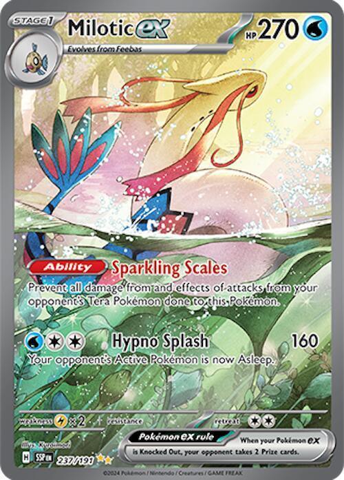 Milotic ex (237/191) — Scarlet & Violet: Surging Sparks