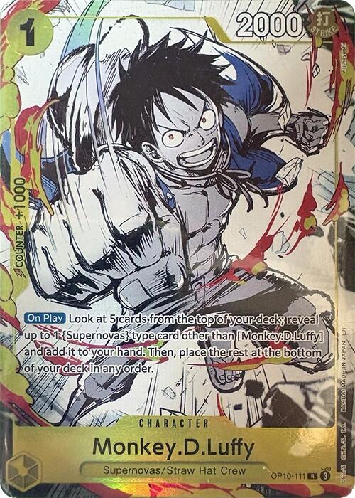 One Piece TCG: Monkey.D.Luffy (Premium Card Collection -6 assort vol.1-) — Promo Card