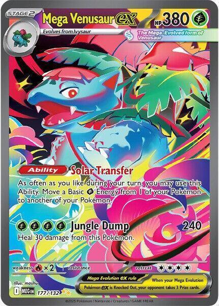 Mega Venusaur ex (177/132) — Mega Evolutions: Base Set