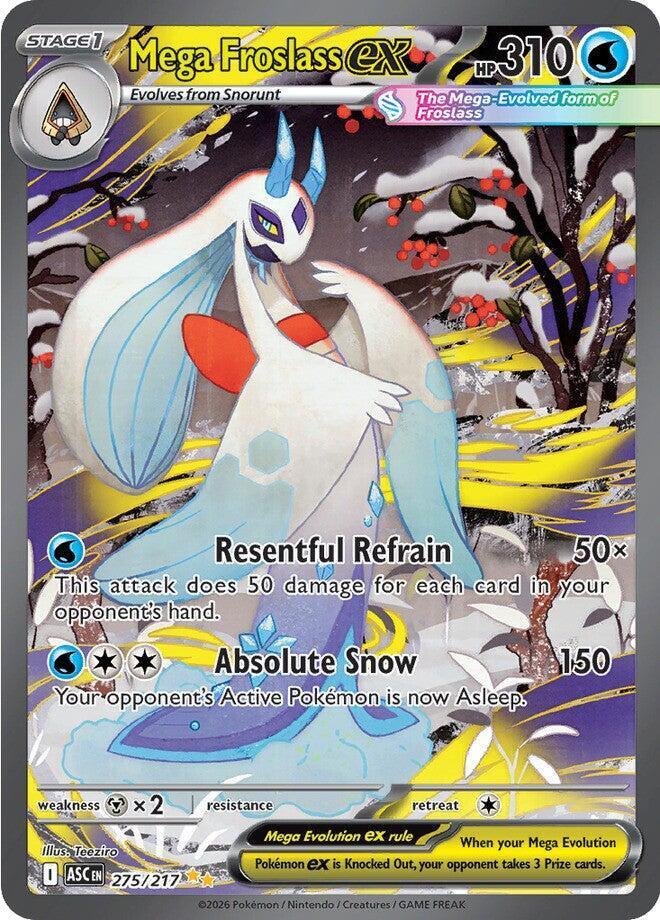 Mega Froslass ex (275/217) — Mega Evolution: Ascended Heroes