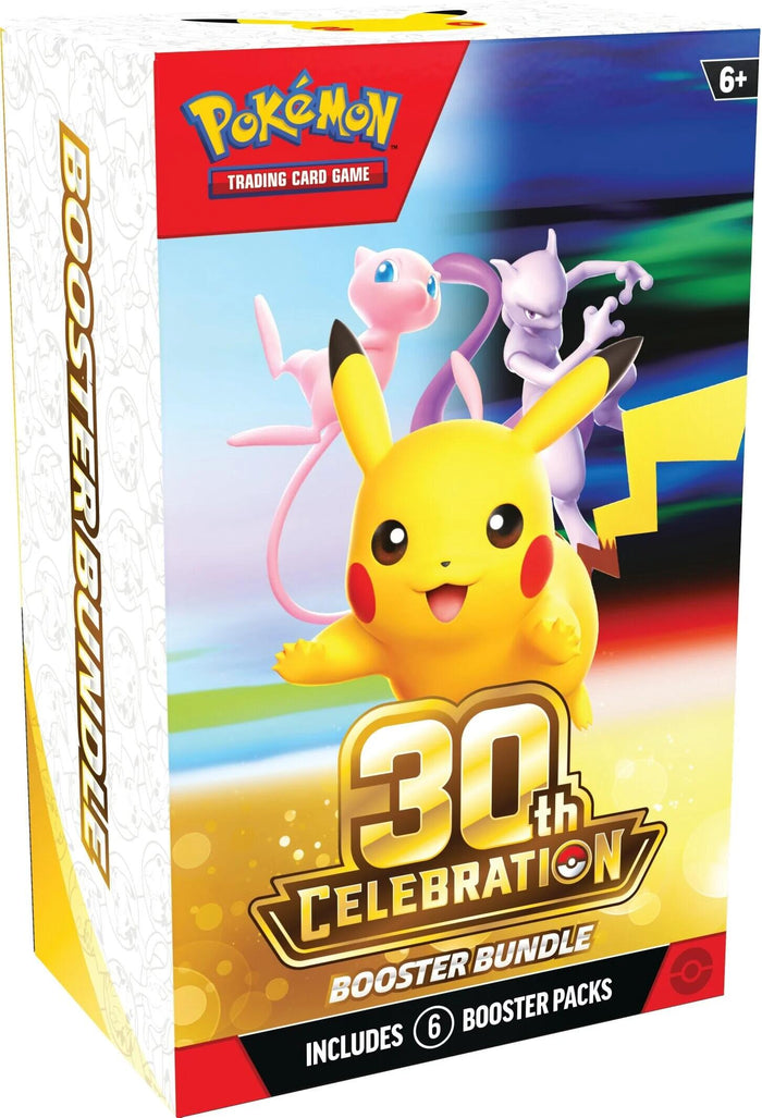 30th Celebration Booster Bundle — sealed Pokémon product, ships from our supply partner