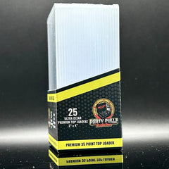 Premium Ultra-Clear 3x4 Top Loaders (25ct Box + Bulk Packs)