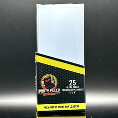 Premium Ultra-Clear 3x4 Top Loaders (25ct Box + Bulk Packs)