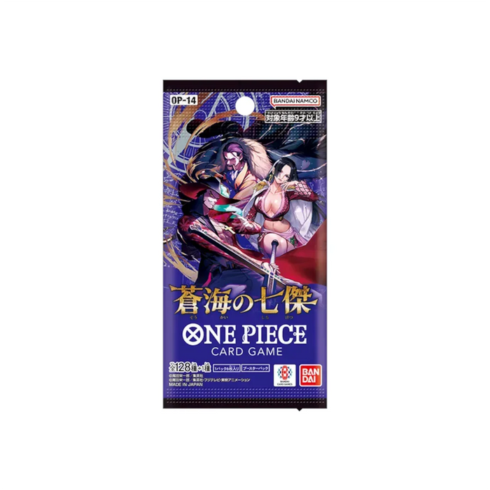 One Piece Card Game: OP-14 Seven Heroes of the Blue Sea Booster Pack (Japanese)