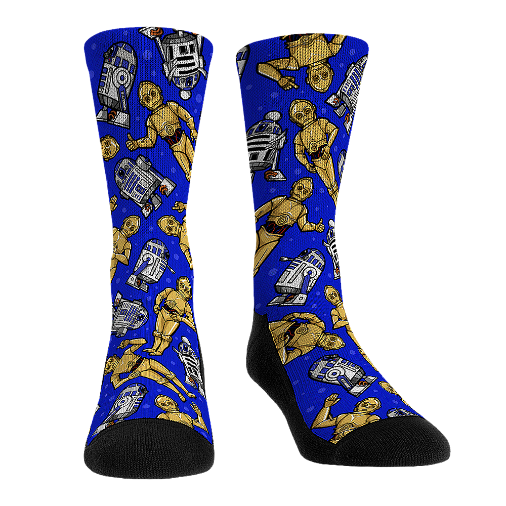 Star Wars Droids All-Over Crew Socks