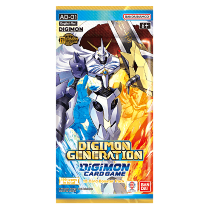 Digimon Card Game: Digimon Generation Booster Pack
