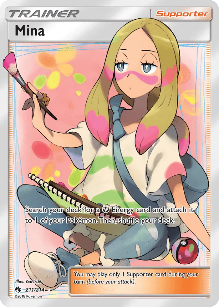 Mina (211/214) — Sun & Moon: Lost Thunder
