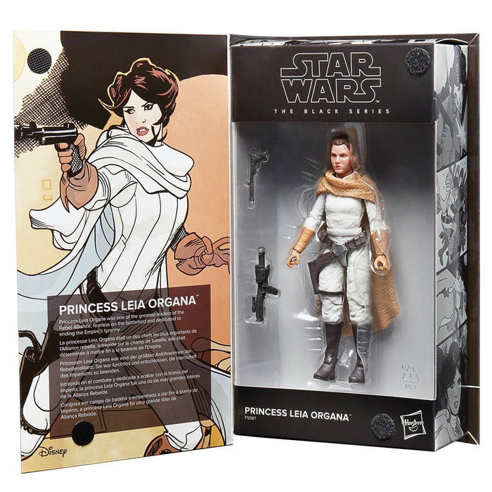 Star Wars The Black Series Princess Leia Organa (Comic) 6-Inch Action Figure