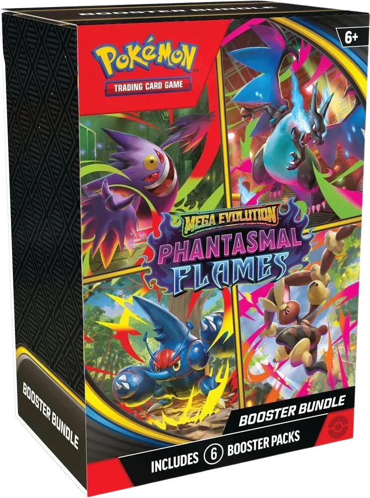 Phantasmal Flames - Booster Bundle — sealed Pokémon product, ships from our supply partner