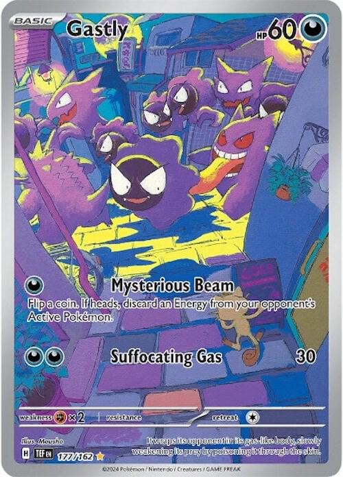 Gastly (177/162) — Scarlet & Violet: Temporal Forces