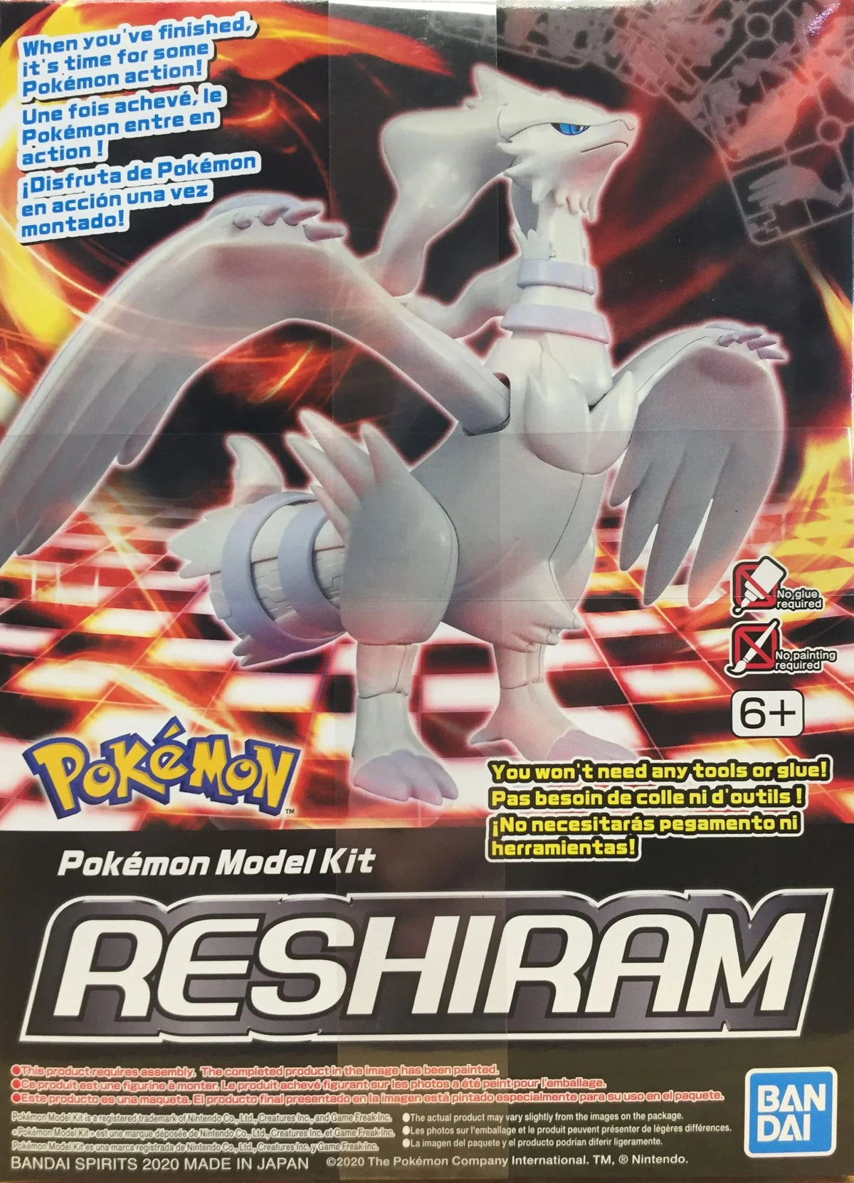 Pokémon Model Kit — Reshiram