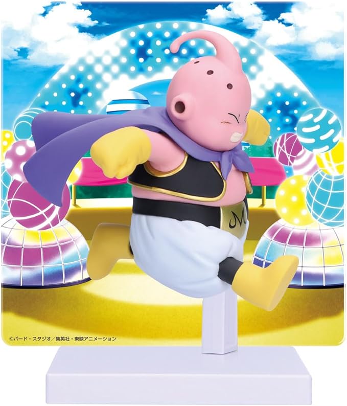 Dragon Ball Daima Majin Buu with Panel Figure (Banpresto)