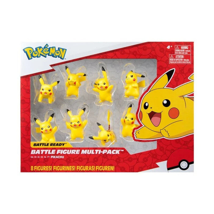 Pokémon Battle Figure Pikachu 3" Mini Figure 8-Pack