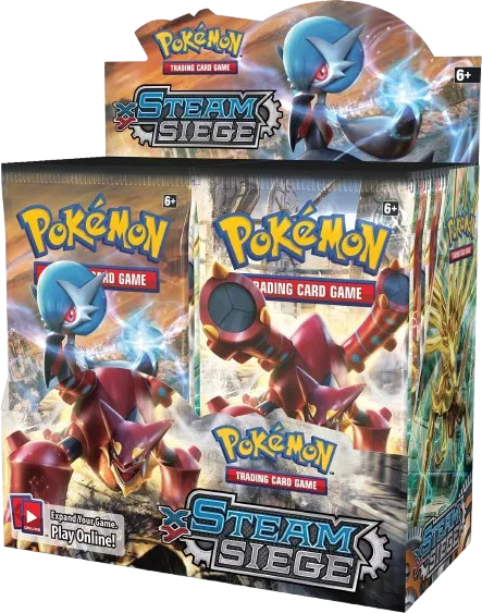 XY: Steam Siege - Booster Box — sealed Pokémon product, ships from our supply partner