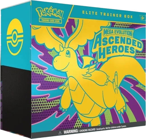 Ascended Heroes - Elite Trainer Box — sealed Pokémon product, ships from our supply partner
